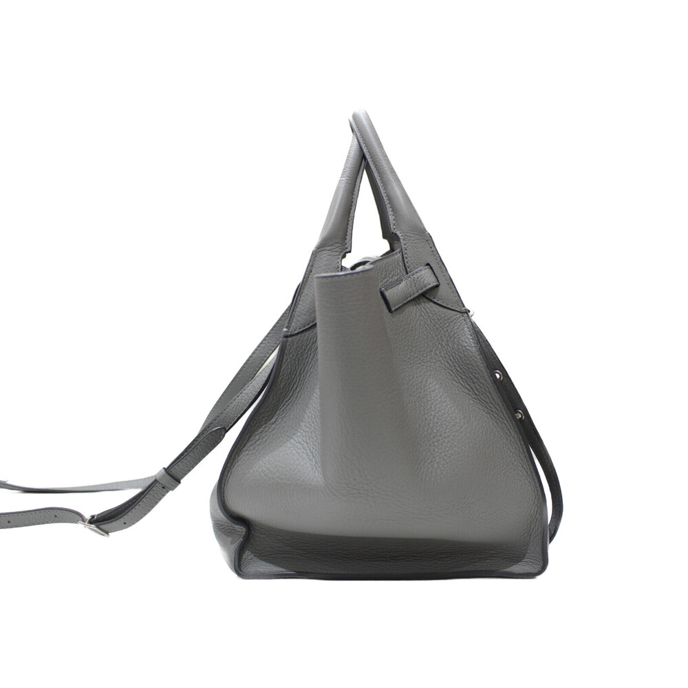 CELINE Big Bag Gray Calfskin Handbag Shoulder - Picture 3 of 7